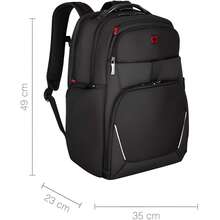 Рюкзак Backpack WENGER New Icons Meteor 17" Black (653188)