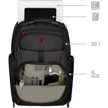 Рюкзак Backpack WENGER New Icons Meteor 17" Black (653188)