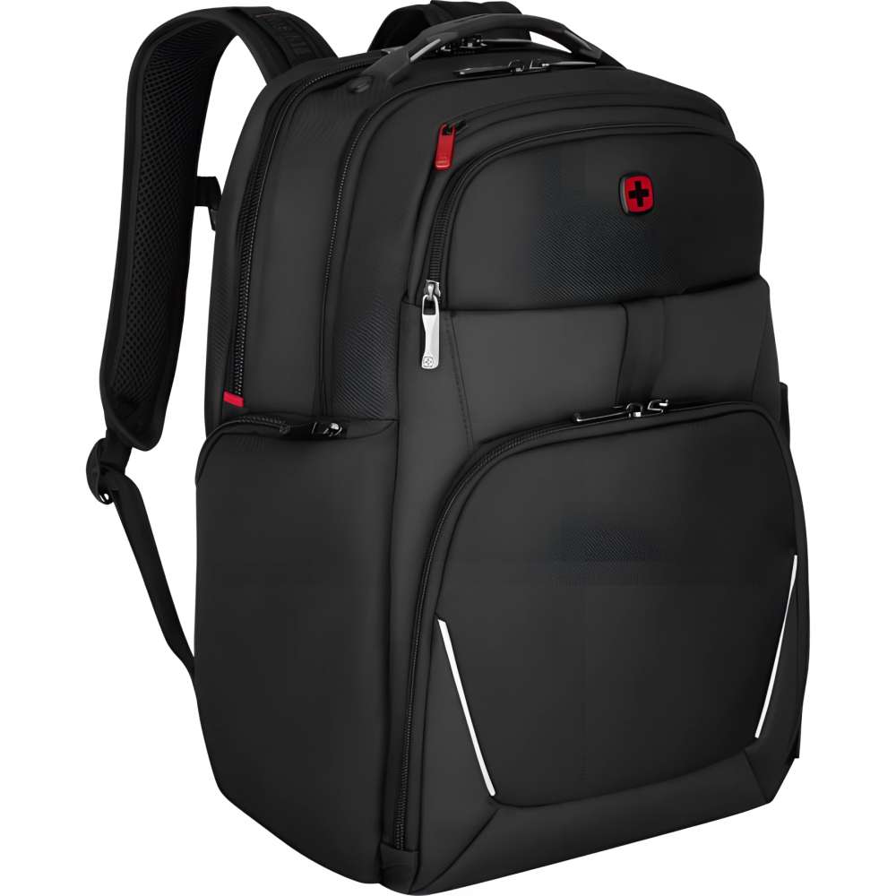 Рюкзак Backpack WENGER New Icons Meteor 17" Black (653188) Матеріал поліестер