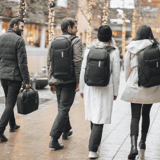 Рюкзак THULE Accent Recycled Backpack TACBP-2115 20 л Black (3205380) Кількість відділень 1