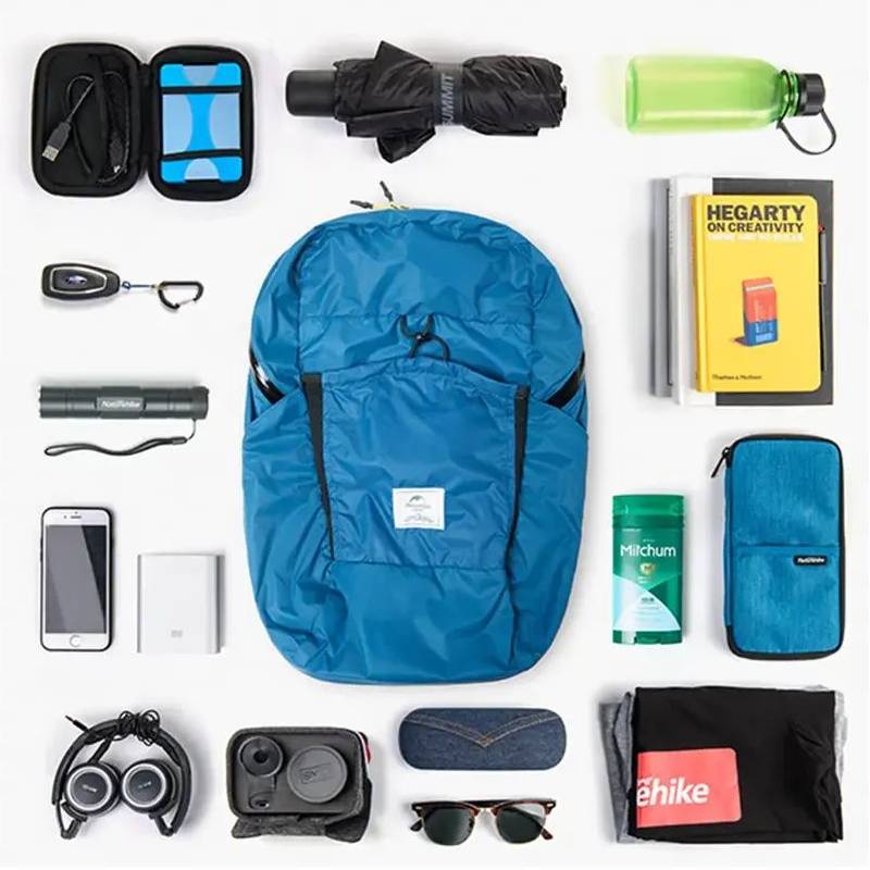 Рюкзак NATUREHIKE Ultralight NH17A017-B 22 Gray (6927595725085) Матеріал нейлон