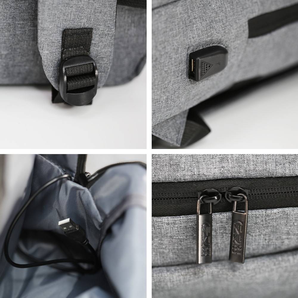 Рюкзак NIKIBO Lite 15л Grey (30010205-07) Объем 15