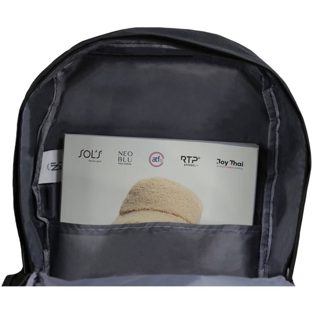 Рюкзак NIKIBO Modern 15л Black (30010405-01) Матеріал поліестер