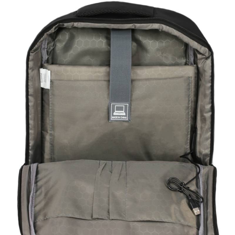 Рюкзак NIKIBO Essential 16л Black (30011205-01) Матеріал поліестер