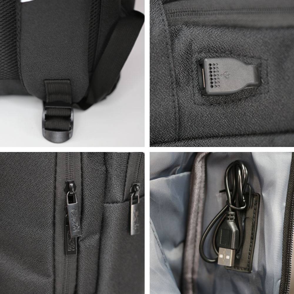 Зовнішній вигляд Рюкзак NIKIBO Sleek 15л Black (30010805-01)