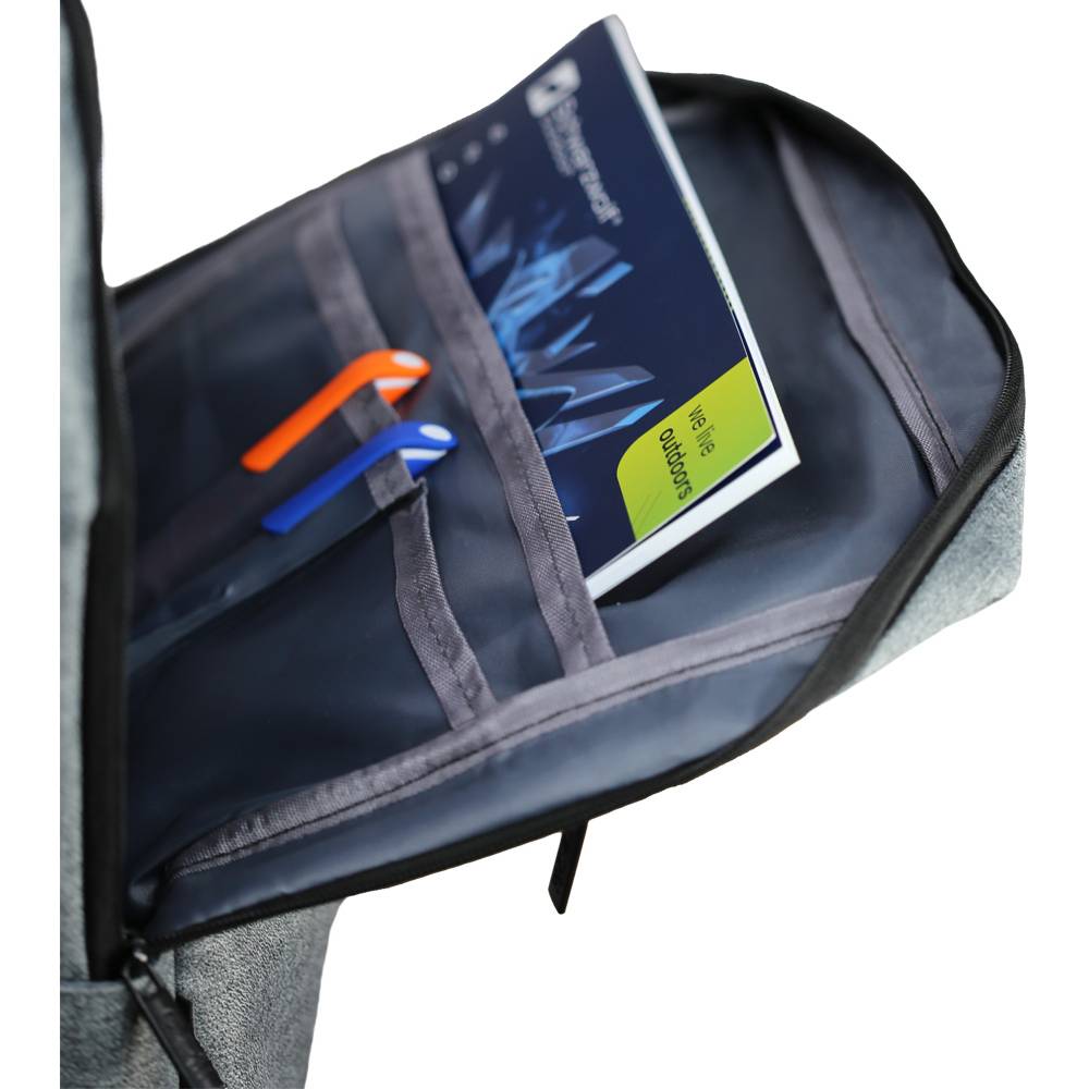 Рюкзак NIKIBO Sleek 15л Grey (30010805-07) Матеріал поліестер