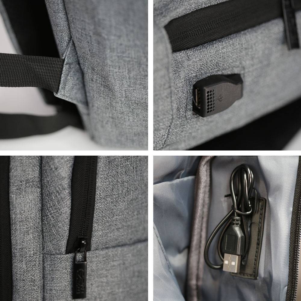 Зовнішній вигляд Рюкзак NIKIBO Sleek 15л Grey (30010805-07)