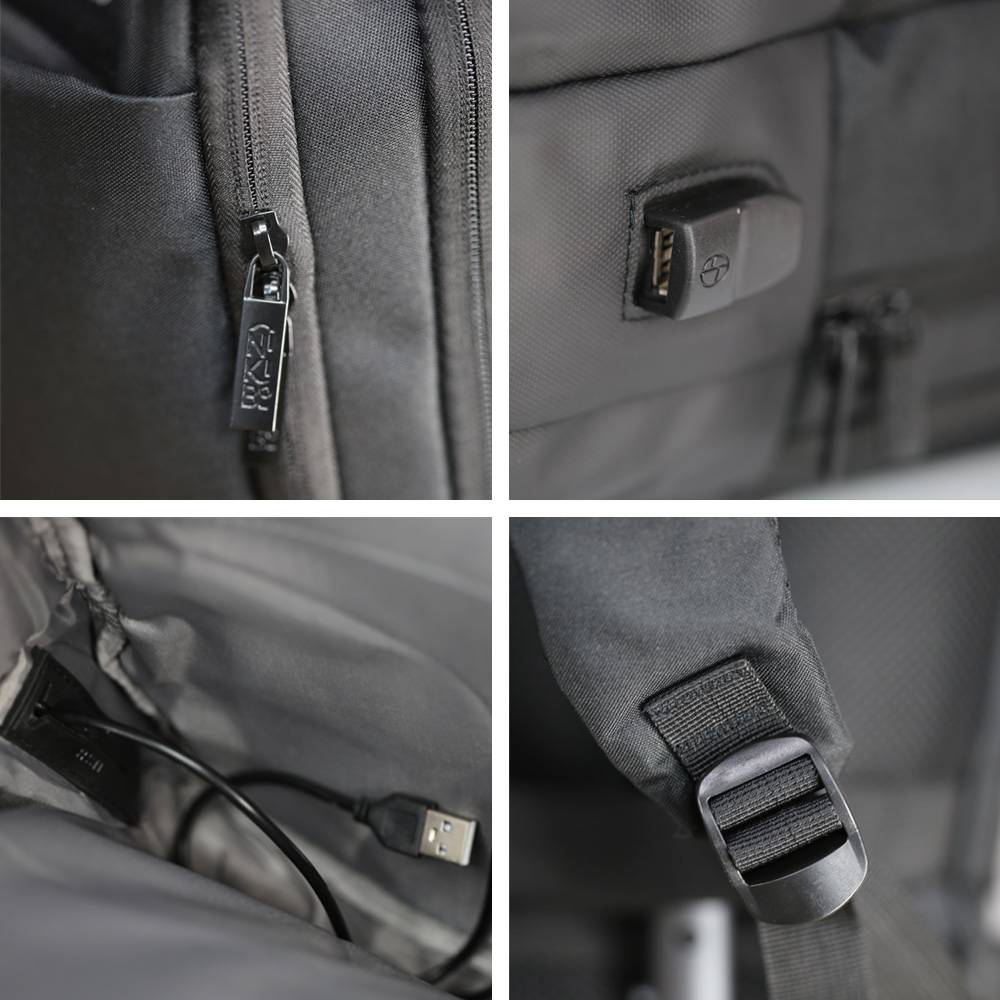 Зовнішній вигляд Рюкзак NIKIBO Scout 20л Black (30012205-01)
