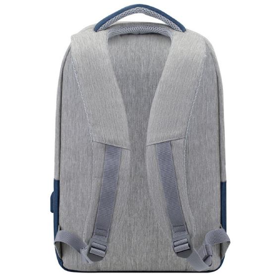 Рюкзак RIVACASE Prater 7562 Grey/Dark blue Замовити Рюкзак RIVACASE Prater 7562 Grey/Dark blue