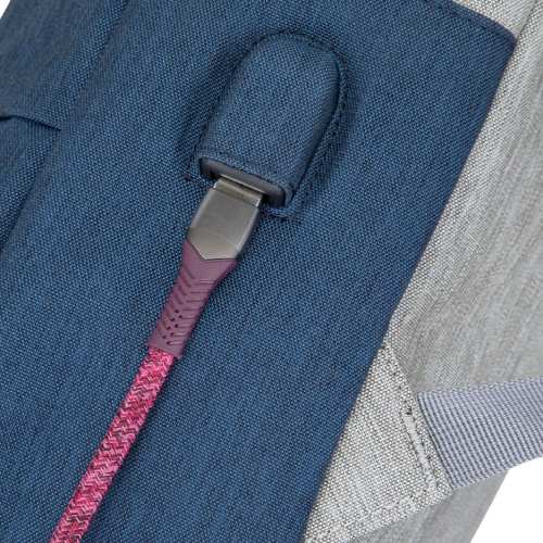 Рюкзак RIVACASE Prater 7562 Grey/Dark blue Фото 21 Рюкзак RIVACASE Prater 7562 Grey/Dark blue