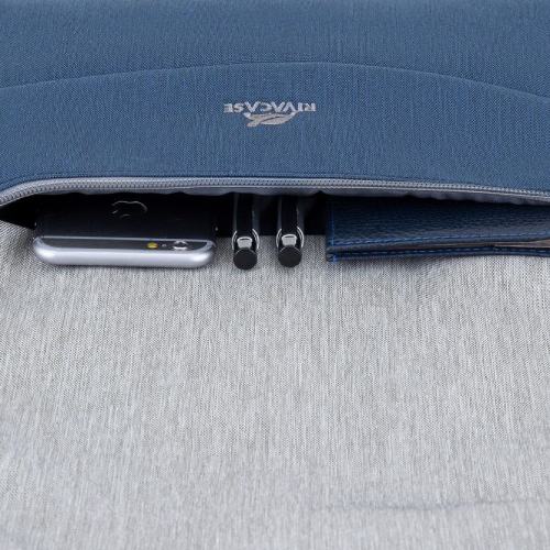 Рюкзак RIVACASE Prater 7562 Grey/Dark blue Фото 17 Рюкзак RIVACASE Prater 7562 Grey/Dark blue