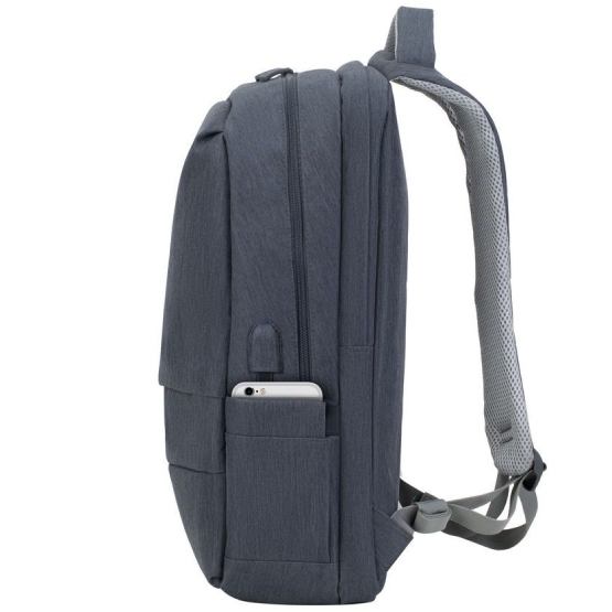 Рюкзак RIVACASE Prater 7567 Dark Grey Зовнішній вигляд Рюкзак RIVACASE Prater 7567 Dark Grey