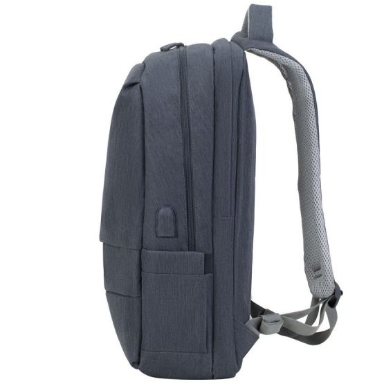 Рюкзак RIVACASE Prater 7567 Dark Grey Рюкзак RIVACASE Prater 7567 Dark Grey Діагональ екрану ноутбука 17.3