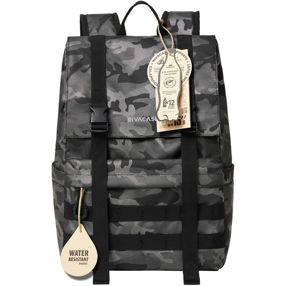 Фото 21 Рюкзак RIVACASE Sherwood 7621 15.6" Gray Camo (7621 (Grey camo)))