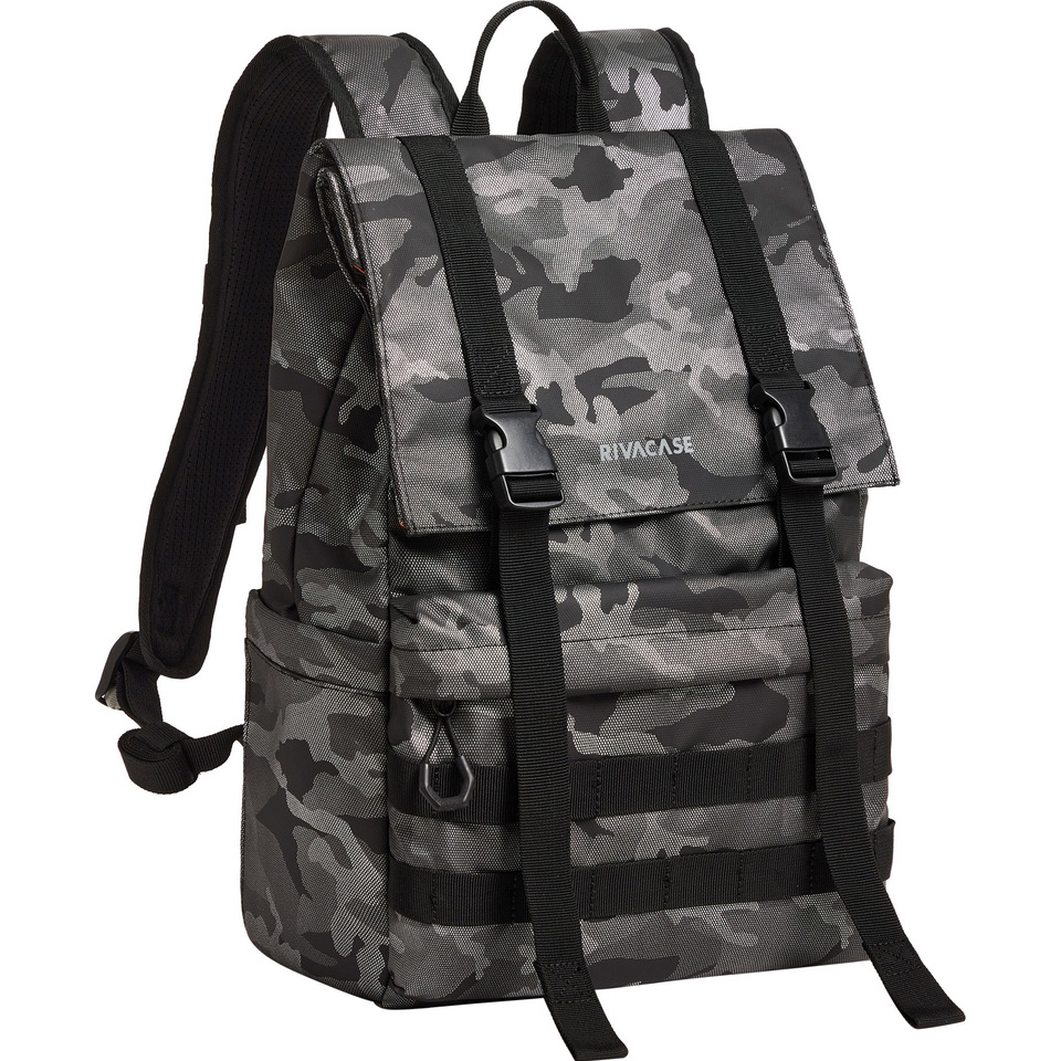 Рюкзак RIVACASE Sherwood 7621 15.6" Gray Camo (7621 (Grey camo))) Стать чоловічий
