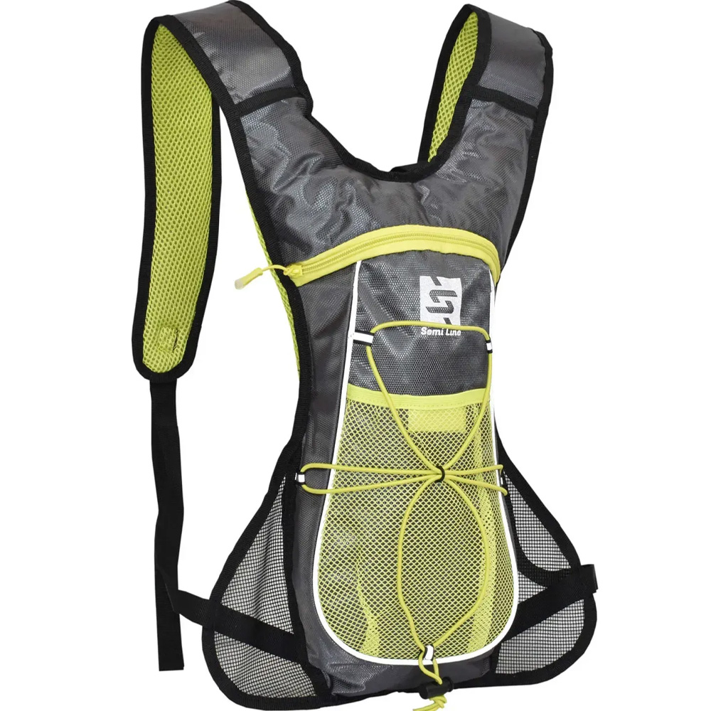 Рюкзак SEMI LINE 7 Grey/Yellow (3289) Рюкзак SEMI LINE 7 Grey/Yellow (3289) Призначення для бігу