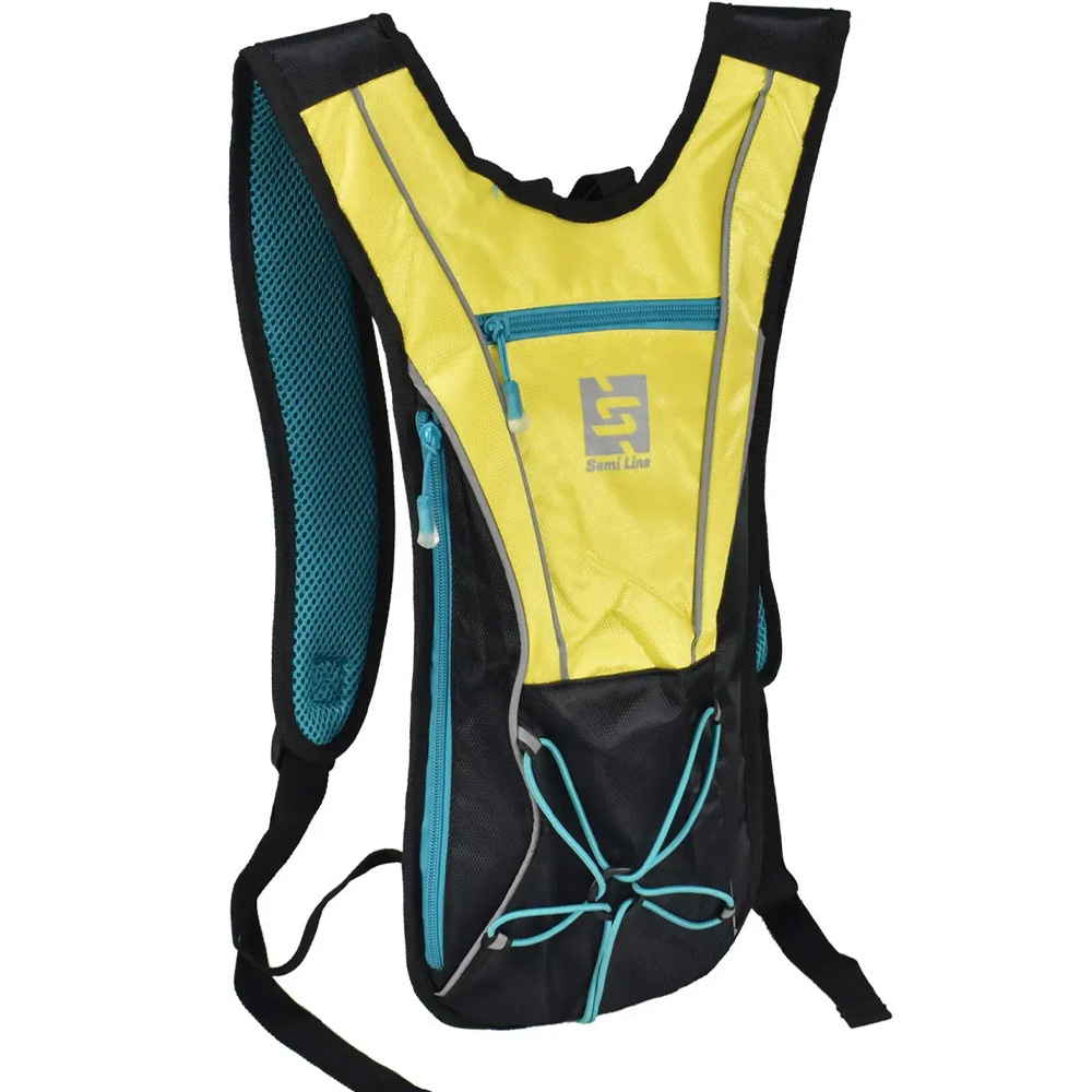 Рюкзак SEMI LINE 9 Black/Yellow (3294)
