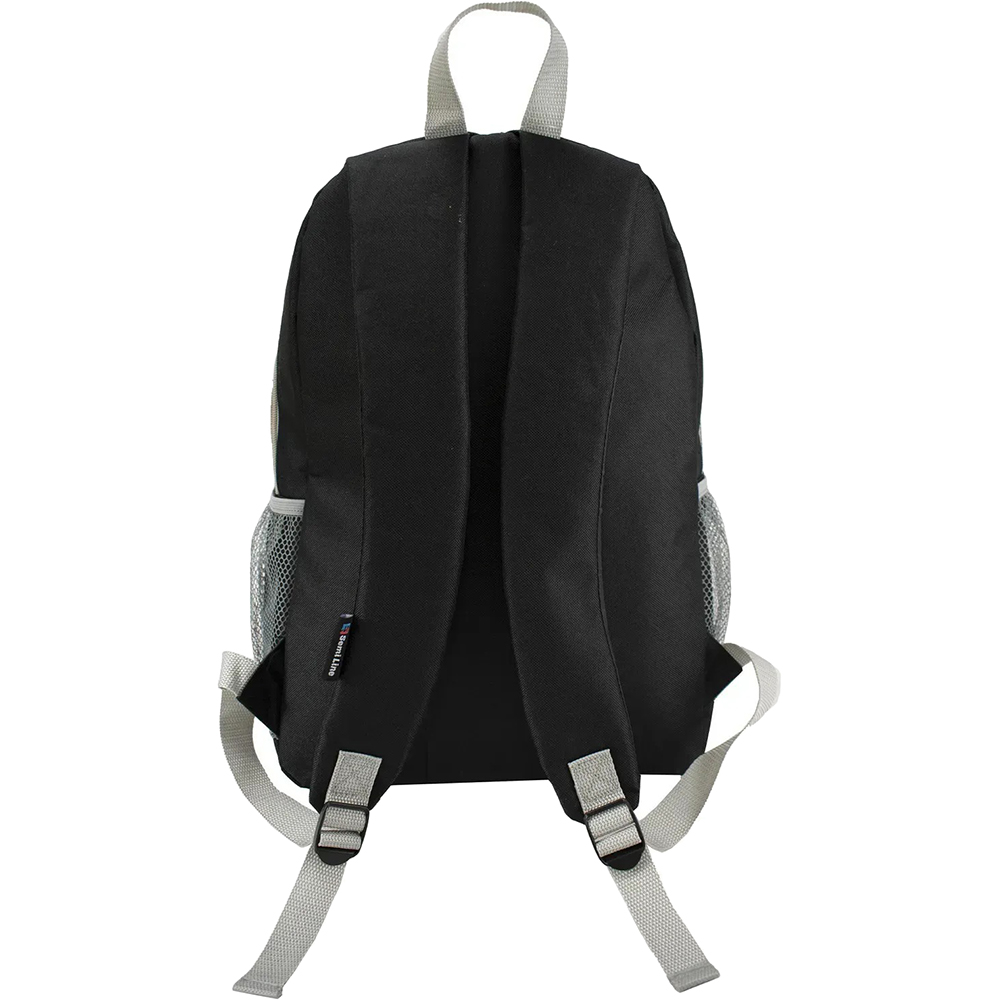 Рюкзак SEMI LINE 20 Black/Grey (J4916-1) Матеріал поліестер