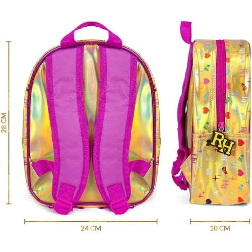 Рюкзак PERLETTI Kids Rainbow High Mini Gold (P13282) Количество отделений 1