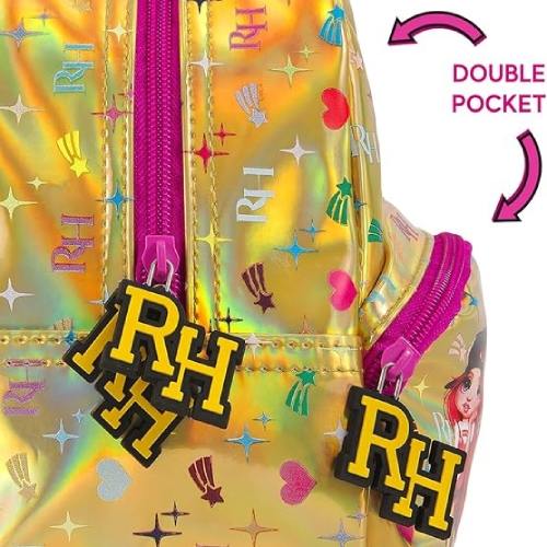 Рюкзак PERLETTI Kids Rainbow High Gold (P13283) Материал полиэстер