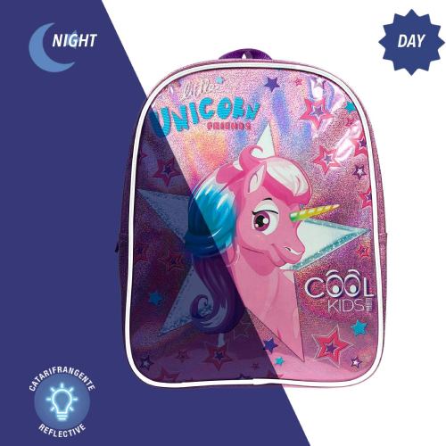 Рюкзак PERLETTI Kids Unicorn Mini Pink (P14114) Количество отделений 1