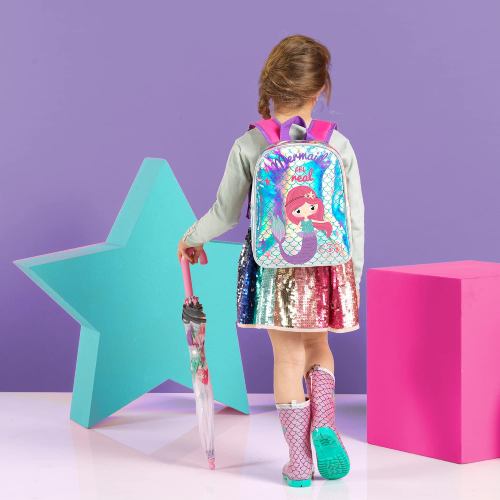 Рюкзак PERLETTI Kids Mermaid Blue (P14120) Количество отделений 1