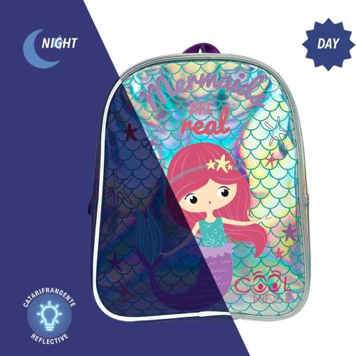 Рюкзак PERLETTI Kids Mermaid Blue (P14120) Материал полиэстер