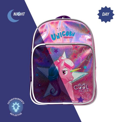 Рюкзак PERLETTI Kids Unicorn Pink (P14122) Материал полиэстер