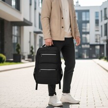Рюкзак NIKIBO Globe 17" Black (30012405-01) Рюкзак NIKIBO Globe 17" Black (30012405-01)