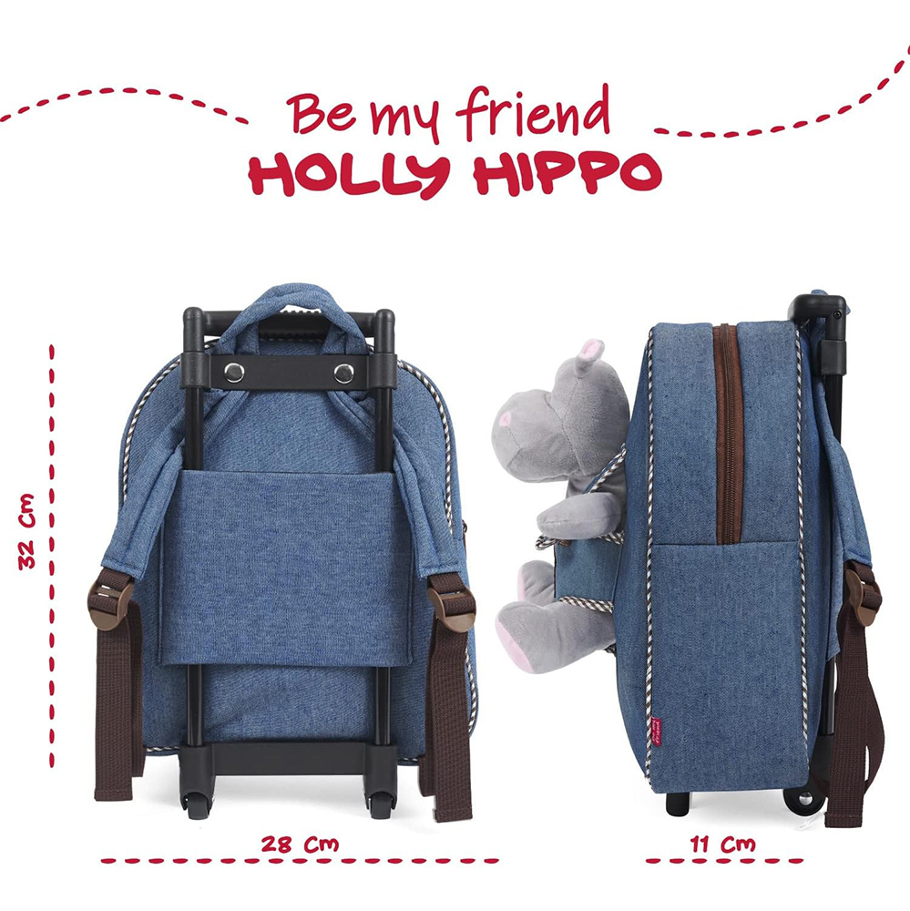 Внешний вид Рюкзак PERLETTI Toys Holly Hippo (P13074)