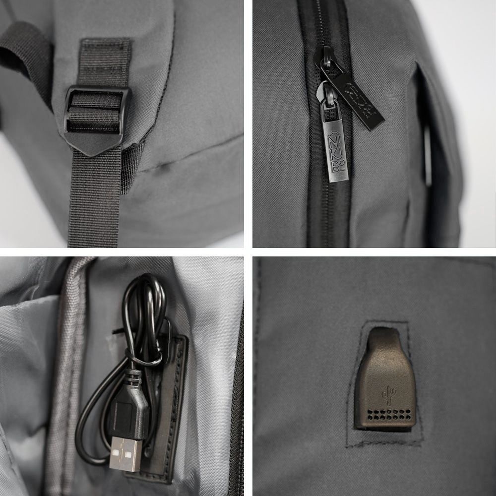 Рюкзак NIKIBO Classic 14 л Gray (30010105-07) Внешний вид Рюкзак NIKIBO Classic 14 л Gray (30010105-07)