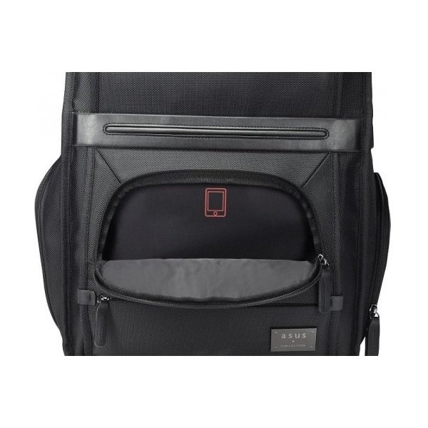 Рюкзак для ноутбука ASUS Midas Backpack 16" Black Зовнішні розміри 20.3 x 50.8 x 33