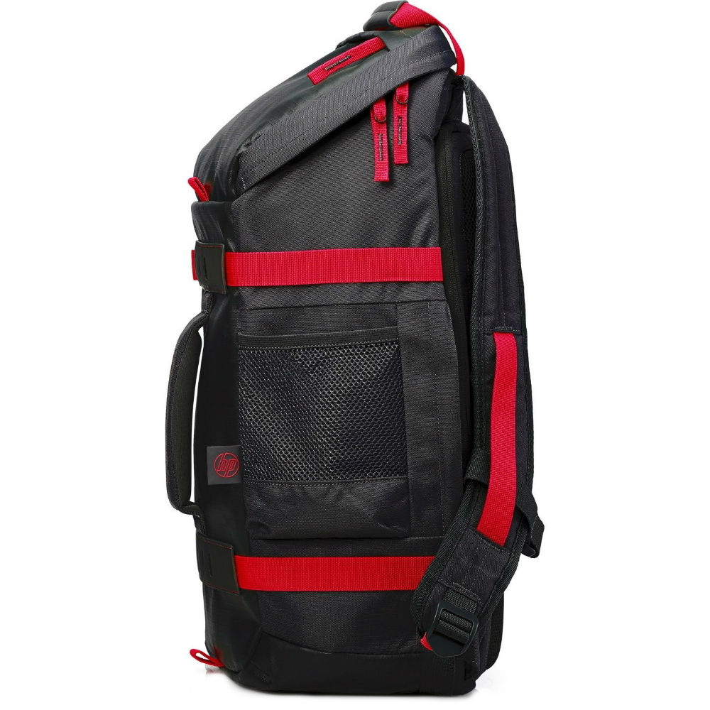 Рюкзак HP 15.6 Odyssey Sport Backpack black/red (X0R83AA) Матеріал поліестер