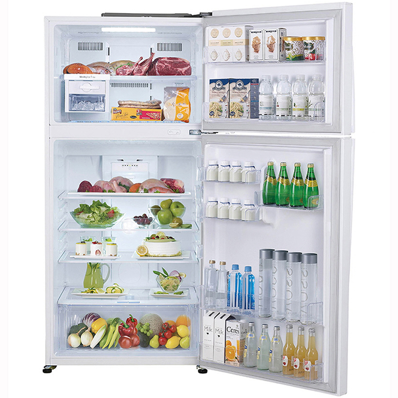 Холодильник LG GN-M702HQHM Морозильна камера верхнє розташування