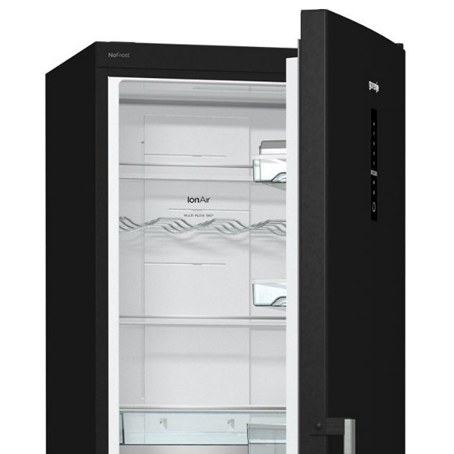 Холодильник GORENJE NRK 6192 MBK Морозильная камера нижнее расположение