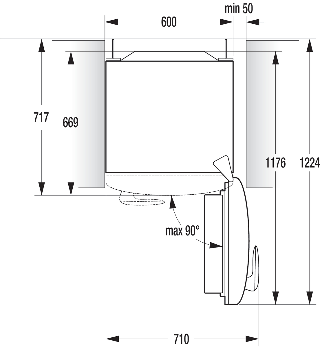 Фото Холодильник GORENJE OBRB 153 BL (HTS2769F)