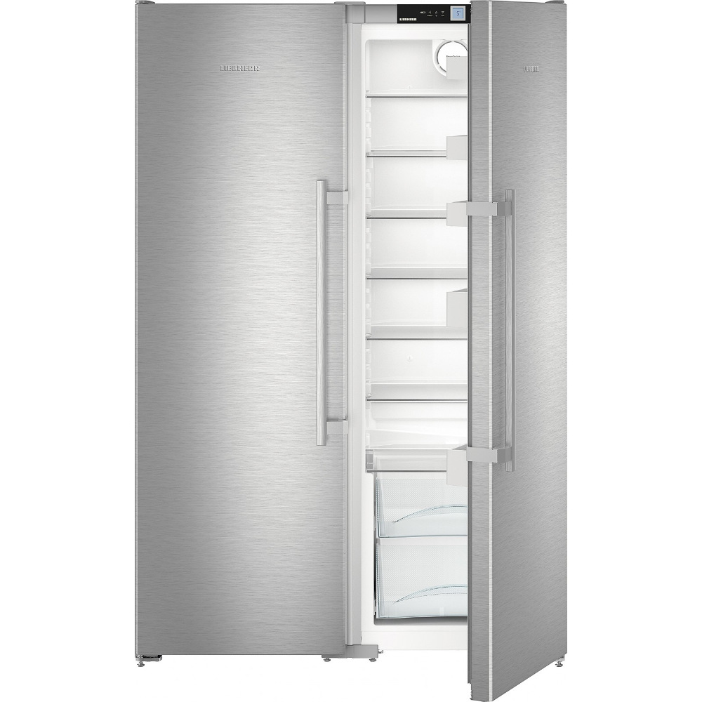 Холодильник LIEBHERR SBSef 7242 Морозильна камера бічне розташування
