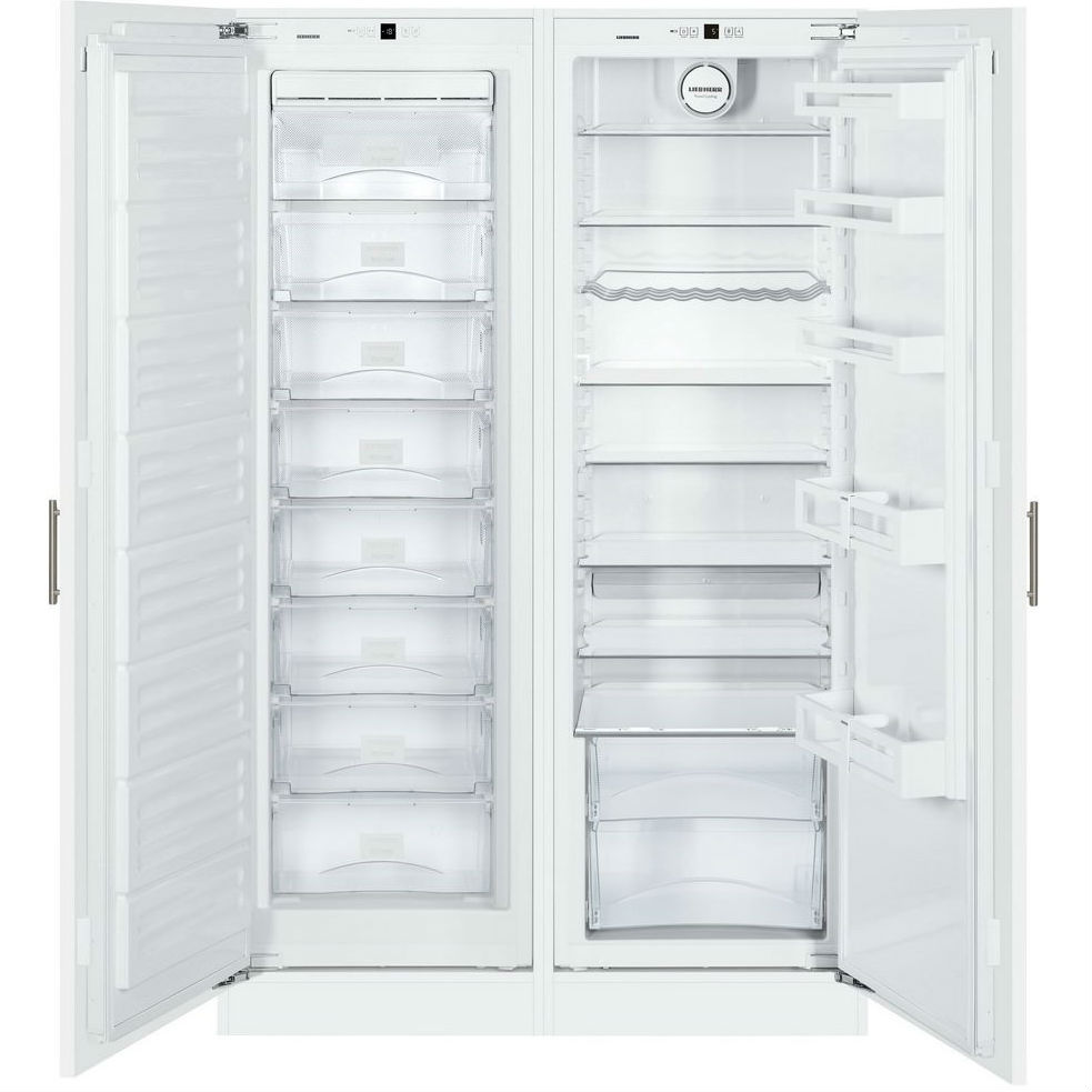 Холодильник LIEBHERR SBS 70I2 Морозильная камера боковое расположение