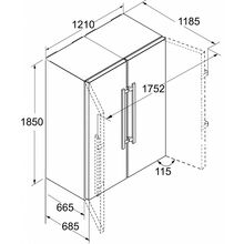 Холодильник LIEBHERR SBSes 8663