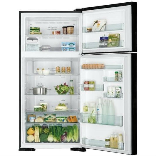 Холодильник HITACHI R-V660PUC7BSL Тип холодильника двухкамерный