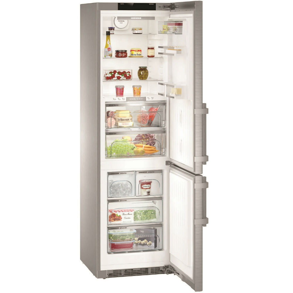Холодильник LIEBHERR CBNes 4898 Морозильна камера нижнє розташування