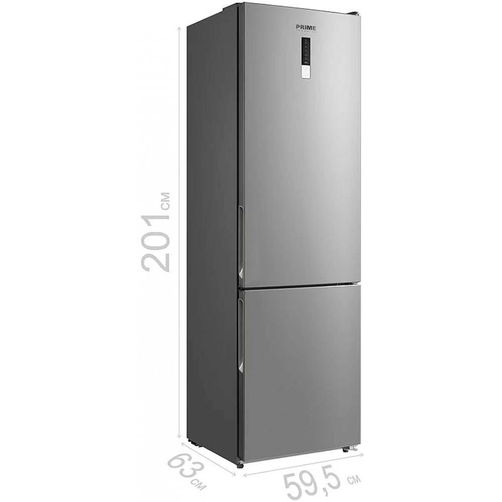 Холодильник PRIME TECHNICS RFN 2008 EXD Тип холодильника двокамерний