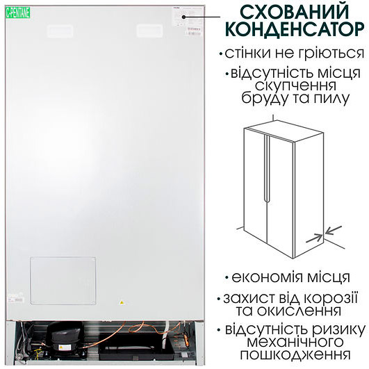 Холодильник PRIME TECHNICS RFNC 474 EXD Система розморожування No Frost