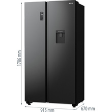 Холодильник GORENJE NRR9185EABXLWD