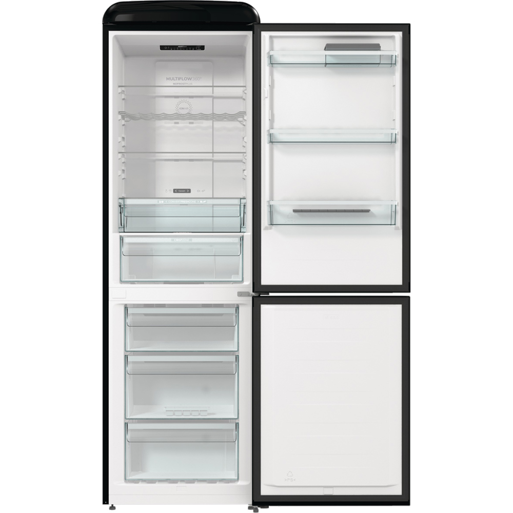 Холодильник GORENJE ONRK619DBK (HZF3268SCD) Тип холодильника двухкамерный