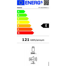 Холодильник HEINNER HF-V401NFBKE++