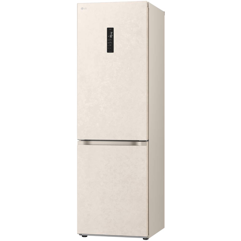 Холодильник LG GC-B459FEPW Морозильна камера нижнє розташування