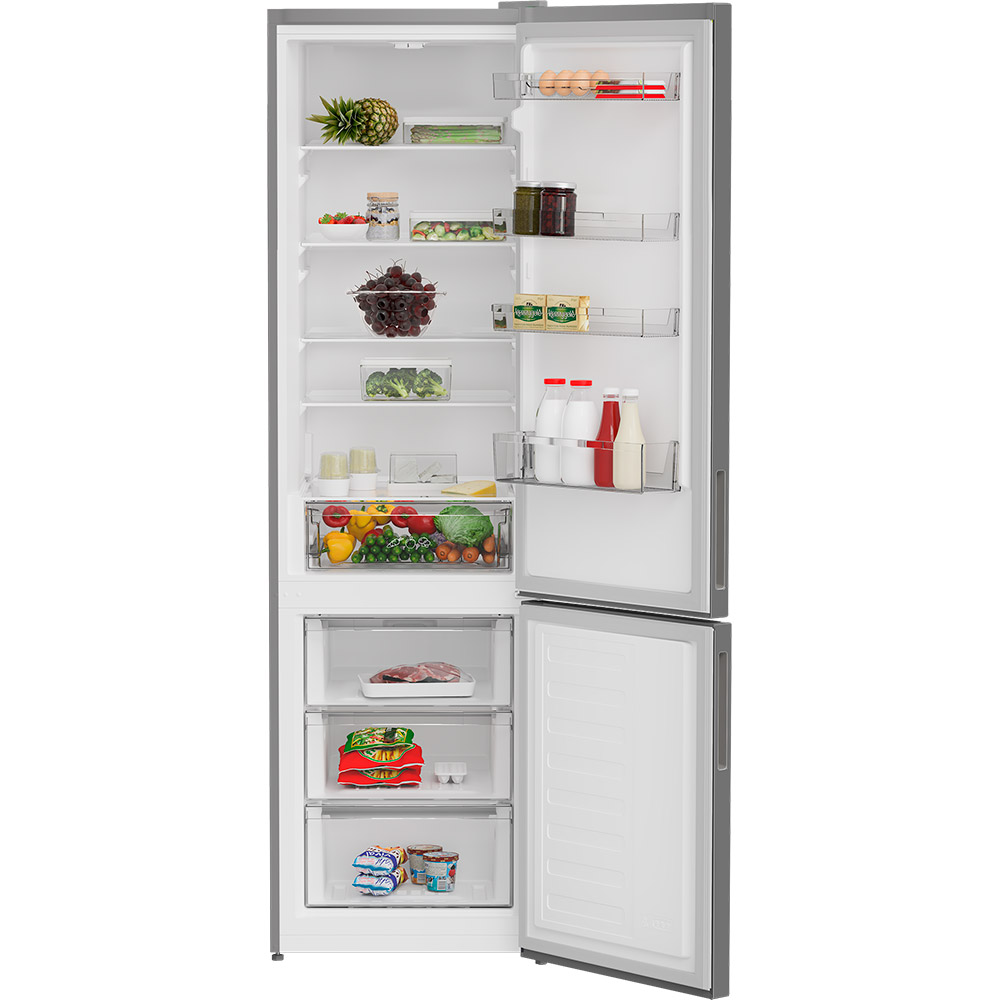 Холодильник INDESIT INKS 1401 S4U1 Silver Морозильна камера нижнє розташування