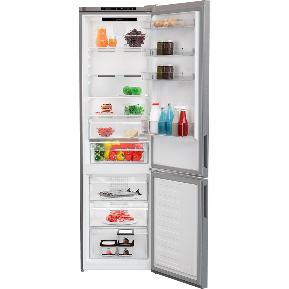 Холодильник INDESIT INK 25402 S4U Silver Морозильна камера нижнє розташування