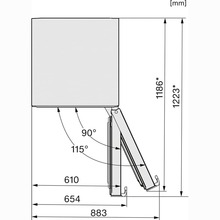 Холодильник MIELE KS 4783 DD bst